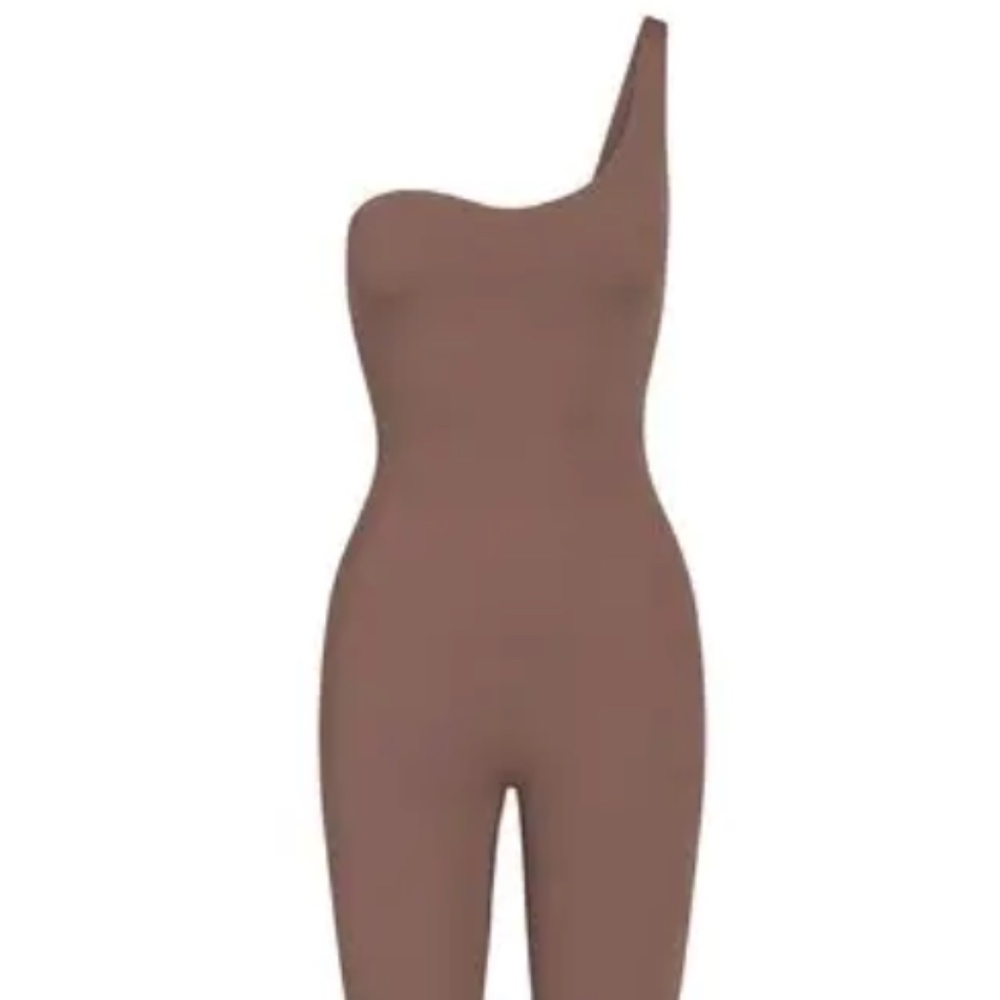 SKIMS Full Bodysuit One-Shoulder